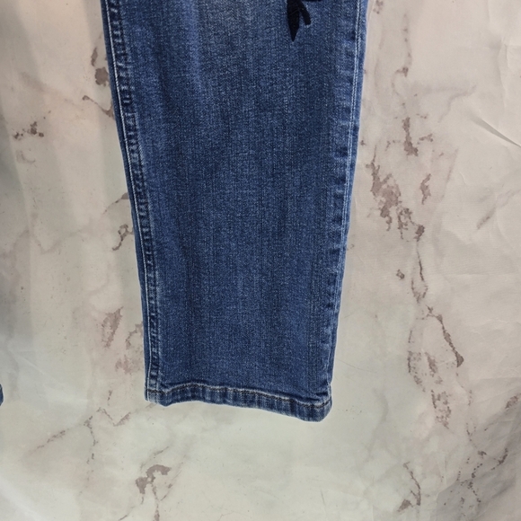 Boden Jeans Women 16 R Cavendish Girlfriend High Rise Embroidered Denim Crop - Picture 4 of 12